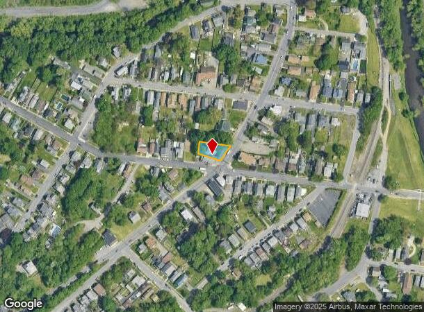  2505 N Main Ave, Scranton, PA Parcel Map