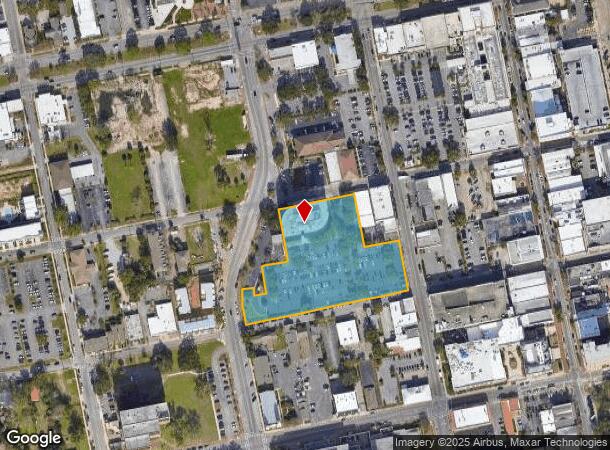  125 W Romana St, Pensacola, FL Parcel Map