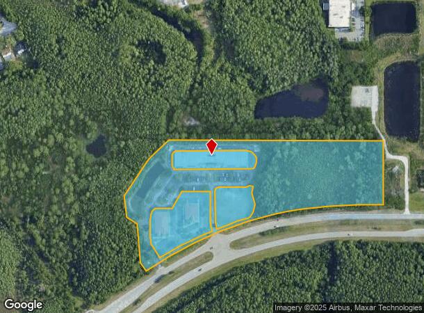 7813 Mitchell Blvd, New Port Richey, FL Parcel Map
