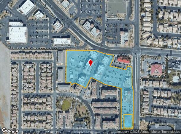  7570 Norman Rockwell Ln, Las Vegas, NV Parcel Map