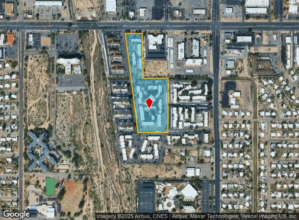 7730 E Broadway Blvd, Tucson, AZ Parcel Map