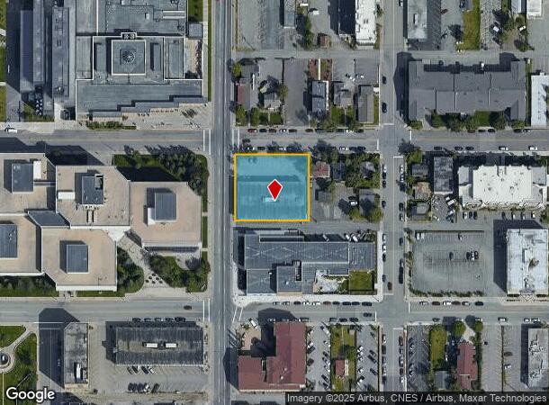 707 A St, Anchorage, AK Parcel Map