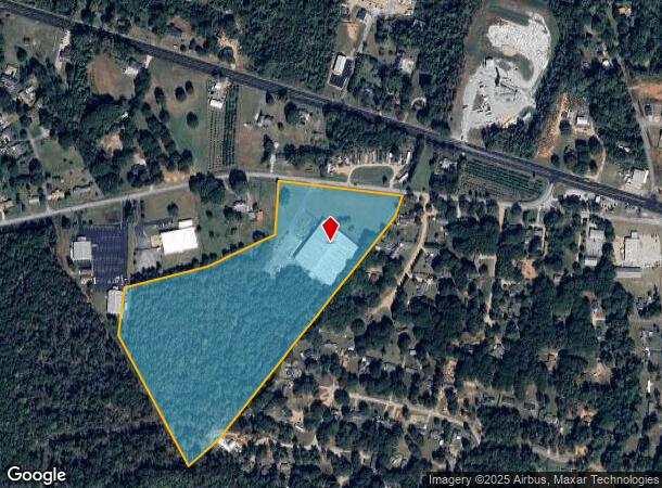 1880 Campton Rd, Inman, SC Parcel Map