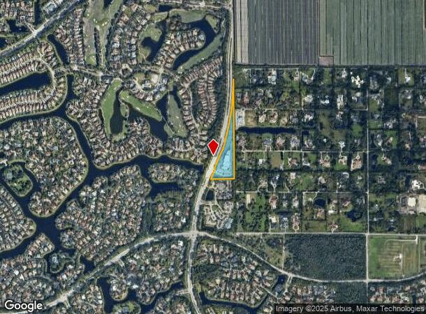  6800 N University Dr, Parkland, FL Parcel Map