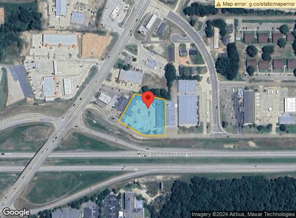  1801 N Service Rd E, Ruston, LA Parcel Map