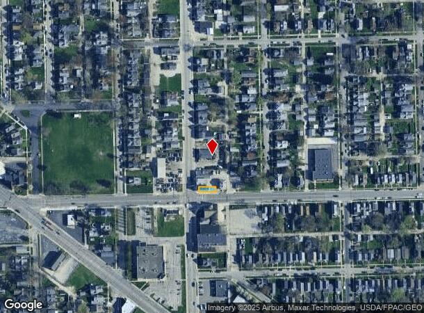  747 E Broadway St, Toledo, OH Parcel Map