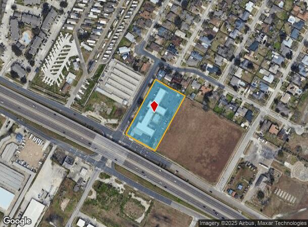 8202 S Padre Island Dr, Corpus Christi, TX Parcel Map