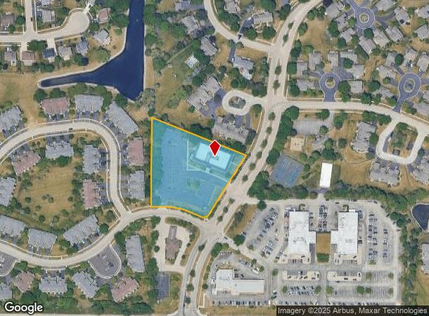  36100 N Brookside Dr, Gurnee, IL Parcel Map