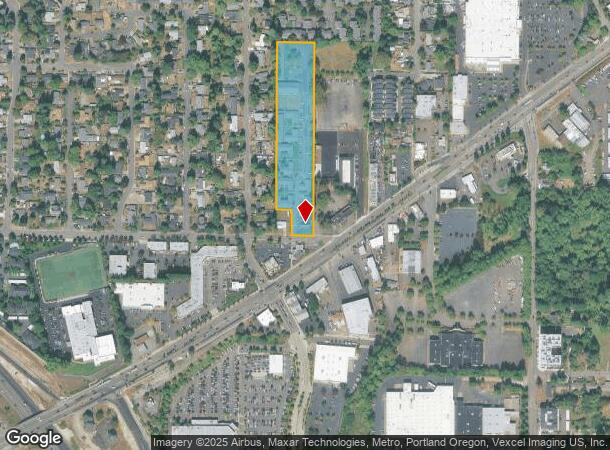 7705 Sw Pfaffle St, Portland, OR Parcel Map