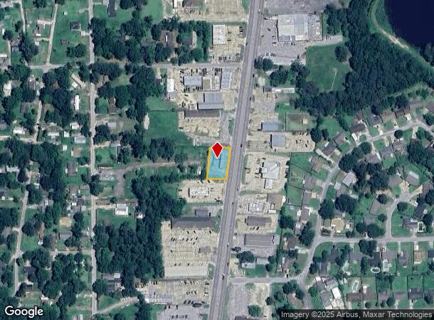 1115 N Main St, Vidor, TX Parcel Map