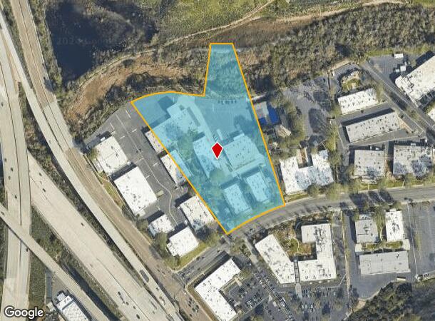  3950 Sorrento Valley Blvd, San Diego, CA Parcel Map