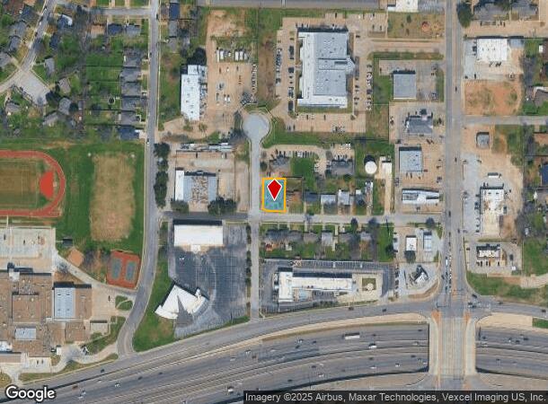 214 W Fuller Dr, Euless, TX Parcel Map