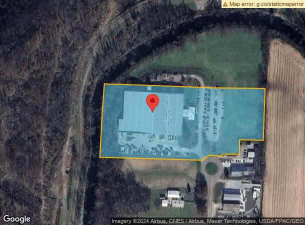  117 Industry Rd, Marietta, OH Parcel Map