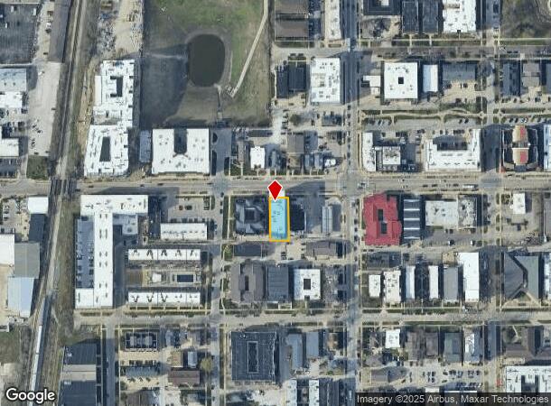 55 E Green St, Champaign, IL Parcel Map