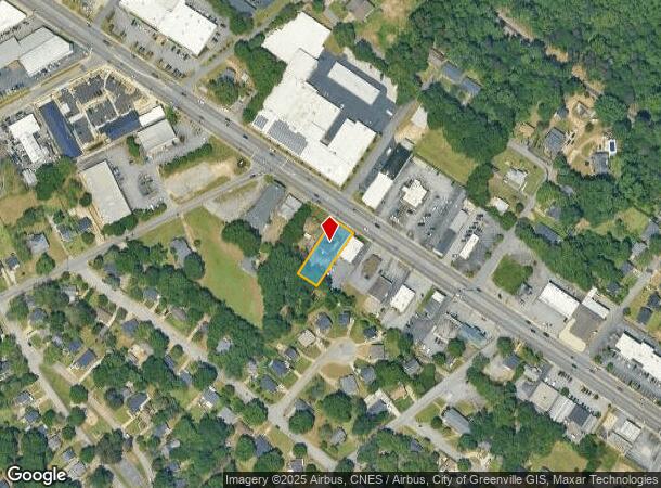  1206 Laurens Rd, Greenville, SC Parcel Map