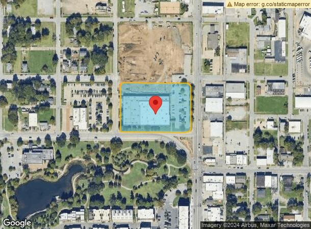  550 S Peoria Ave, Tulsa, OK Parcel Map