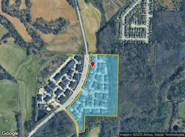 2350 N Houston Levee Rd, Cordova, TN Parcel Map