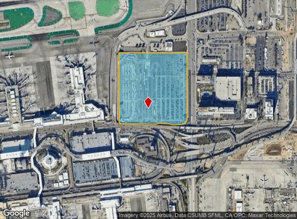  9851 S Sepulveda Blvd, Los Angeles, CA Parcel Map