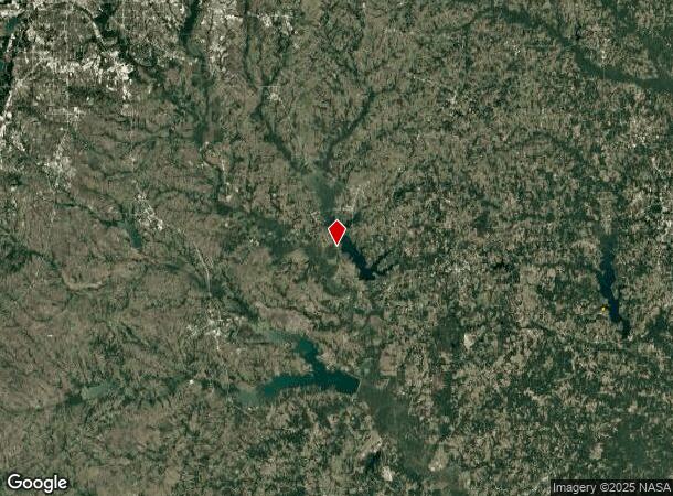 8900 Ruby Ln, Frankston, TX Parcel Map