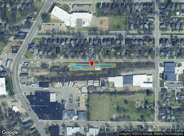 810 Bryant St, Kalamazoo, MI Parcel Map
