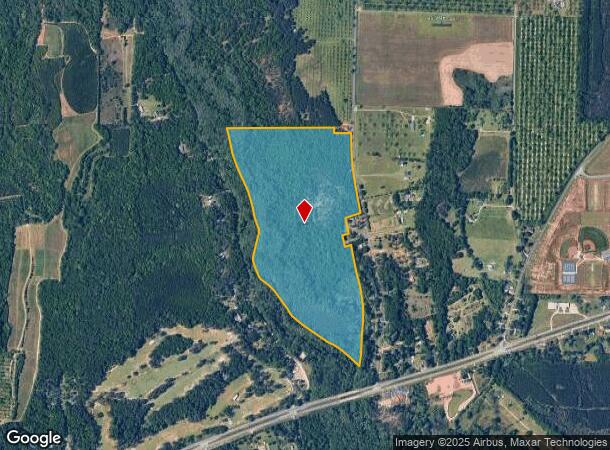  Vinson Rd, Fort Valley, GA Parcel Map