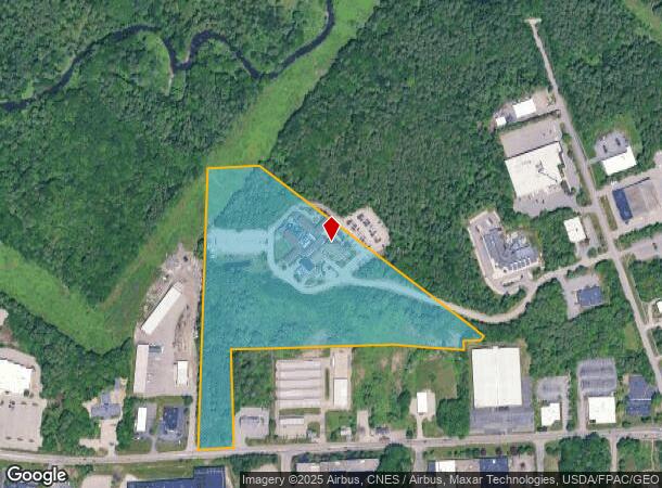 123 Andover Rd, Westbrook, ME Parcel Map