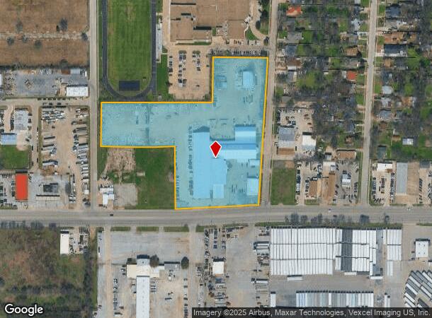  2750 E Main St, Grand Prairie, TX Parcel Map