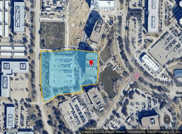  2801 Network Blvd, Frisco, TX Parcel Map