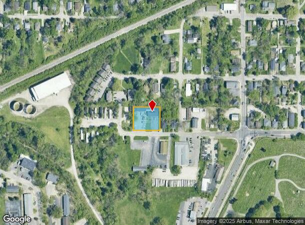 1412 W Kirkwood Ave, Bloomington, IN Parcel Map