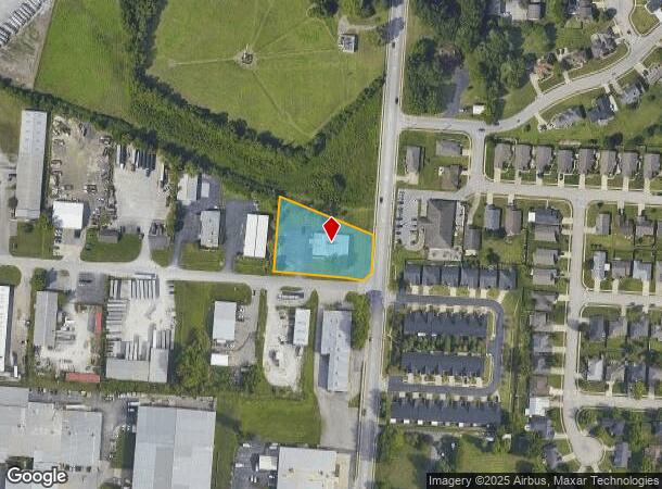  1611 Fabricon Blvd, Jeffersonville, IN Parcel Map