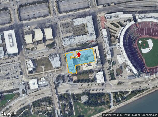  121 E Freedom Way, Cincinnati, OH Parcel Map