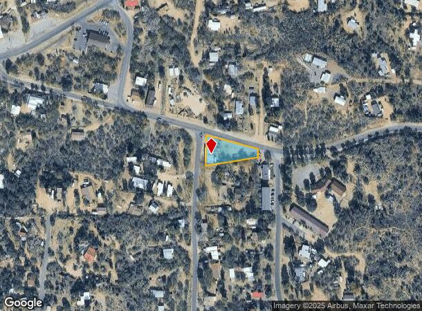 1095 E Mt Lemmon Hwy, Oracle, AZ Parcel Map
