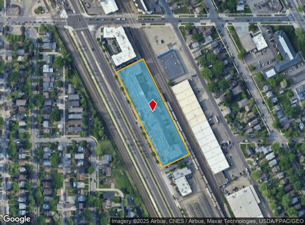  3845 Hiawatha Ave, Minneapolis, MN Parcel Map