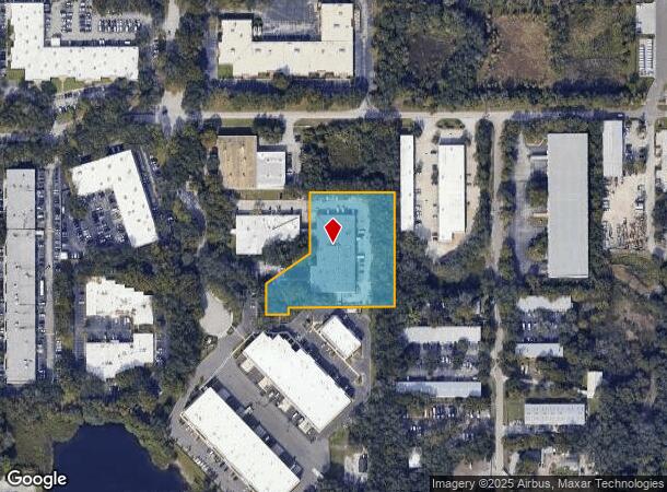  1209 Tech Blvd, Tampa, FL Parcel Map