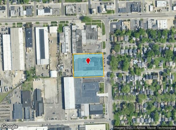  1601 Wanda St, Ferndale, MI Parcel Map