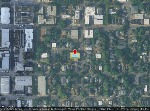 1005 Se 14Th Ave, Portland, OR Parcel Map