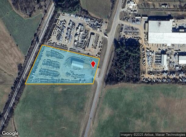  4091 Highway 411 Ne, Rydal, GA Parcel Map