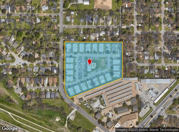  5900 Calloway Dr N, Fort Worth, TX Parcel Map