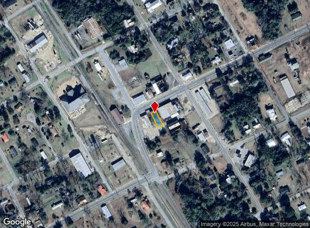 2034 E Depot St, Meigs, GA Parcel Map
