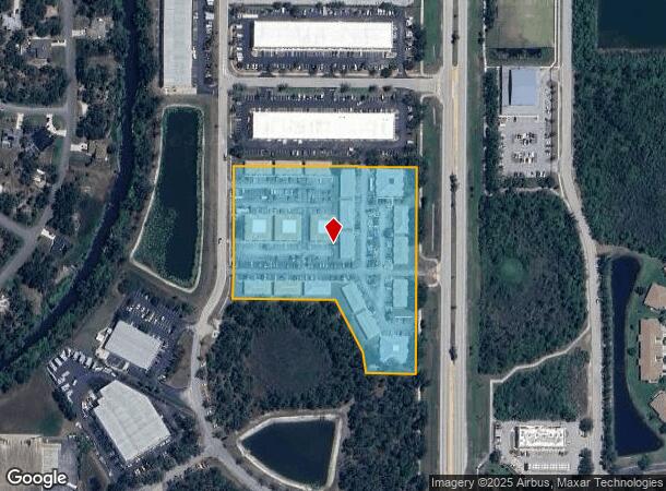  2572 Commerce Pky, North Port, FL Parcel Map