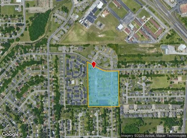 3020 Kelly Cir, Montgomery, AL Parcel Map