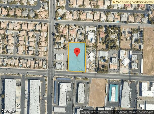  3842 E Patrick Ln, Las Vegas, NV Parcel Map