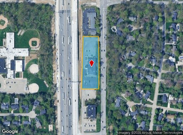 6910 N Shadeland Ave, Indianapolis, IN Parcel Map