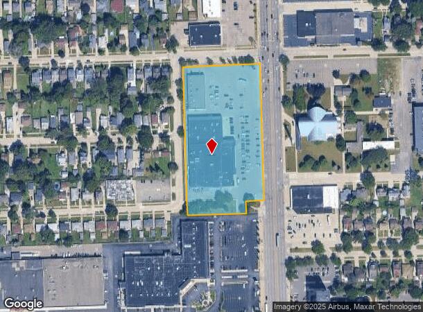 25225 Van Dyke Ave, Center Line, MI Parcel Map