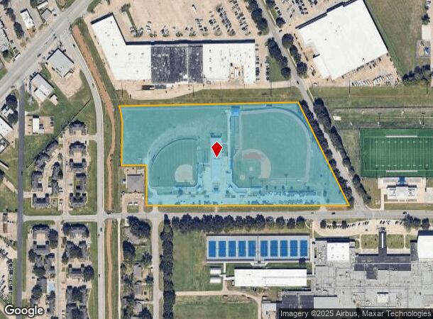  Mustang Ave, Rosenberg, TX Parcel Map