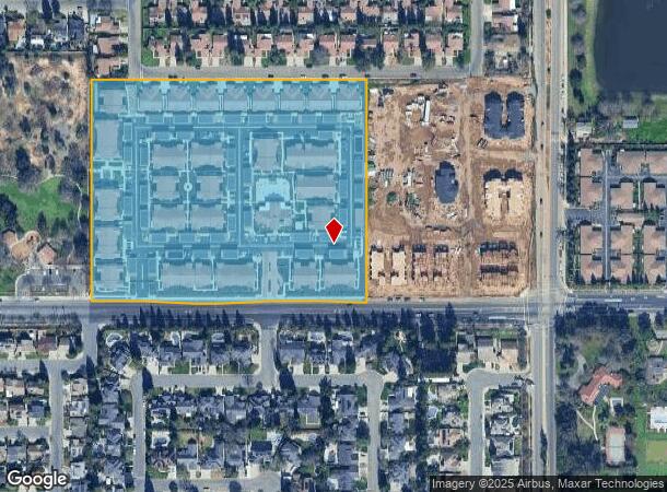  2350 E Alluvial Ave, Fresno, CA Parcel Map