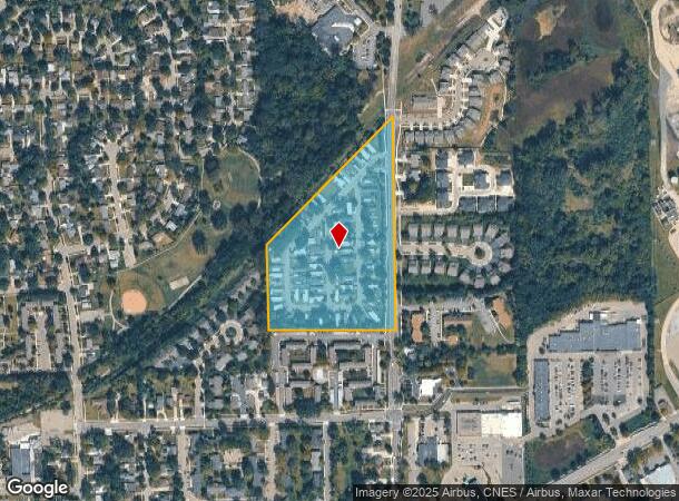 475 N Maple Rd, Saline, MI Parcel Map