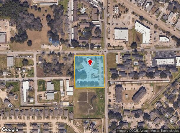  3400 E Walnut St, Pearland, TX Parcel Map