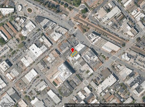 263 Hatch Ln, Burlingame, CA Parcel Map