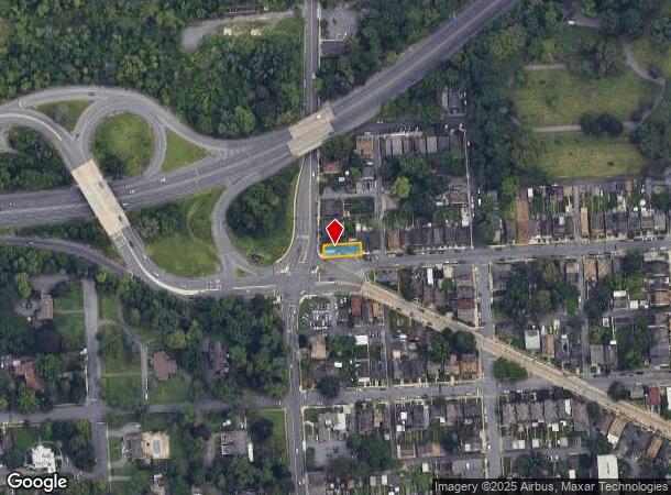 1247 Jackson St, Easton, PA Parcel Map